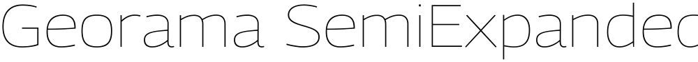 Georama SemiExpanded Thin
