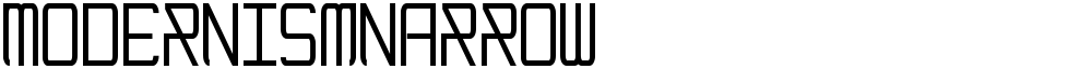 ModernismNarrow