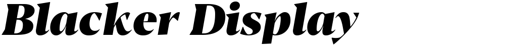 Blacker Display