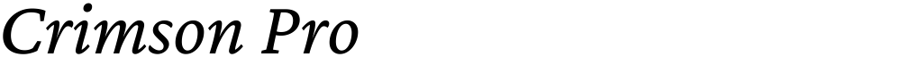 Crimson Pro