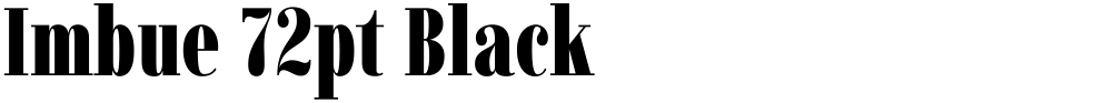 Imbue 72pt Black