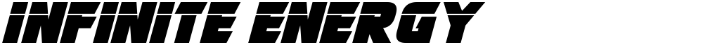 Infinite Energy