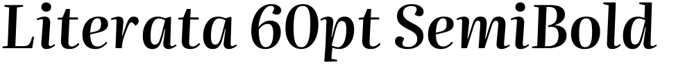 Literata 60pt SemiBold