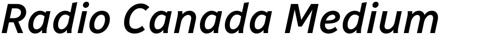 Radio Canada Medium