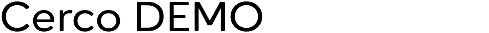 Cerco DEMO