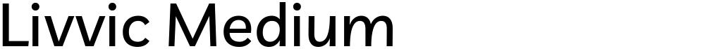 Livvic Medium