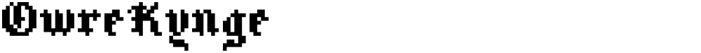 OwreKynge