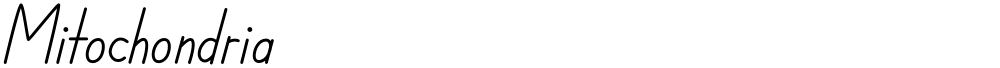 Mitochondria