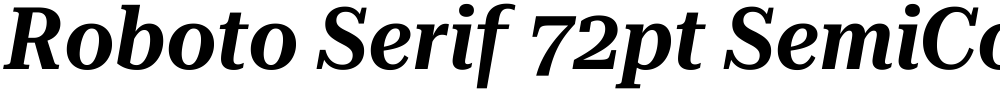 Roboto Serif 72pt SemiCondensed SemiBold