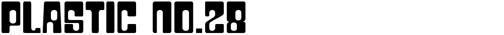 Plastic No.28