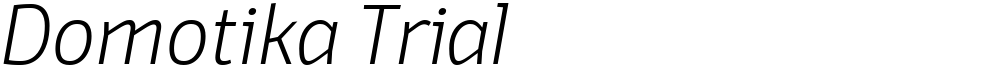 Domotika Trial