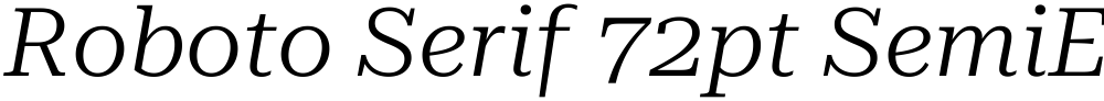 Roboto Serif 72pt SemiExpanded Light