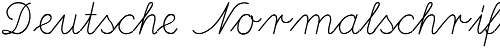 Deutsche Normalschrift