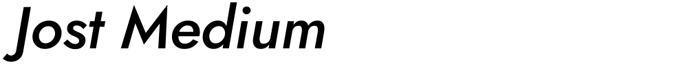 Jost Medium