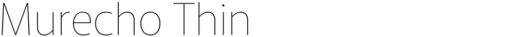 Murecho Thin