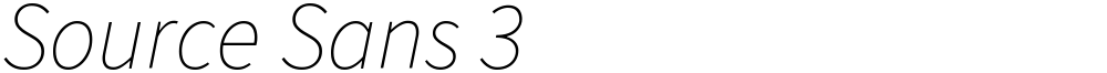 Source Sans 3