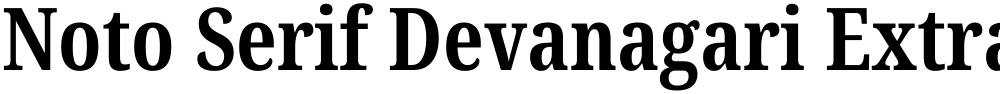 Noto Serif Devanagari ExtraCondensed