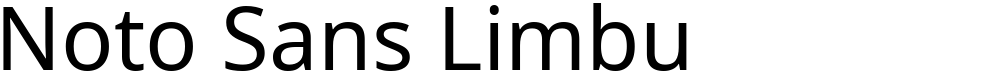 Noto Sans Limbu