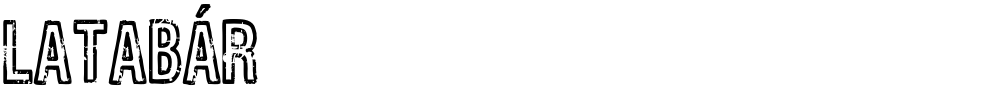 Latabár