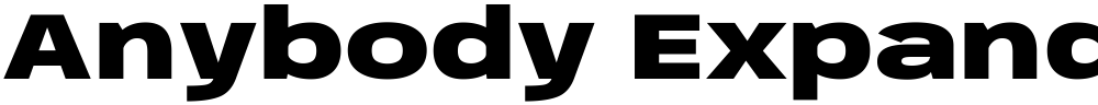 Anybody Expanded Black