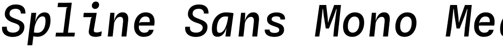 Spline Sans Mono Medium
