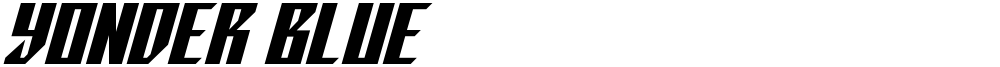 Yonder Blue