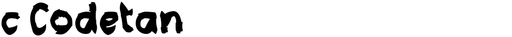 c Codetan