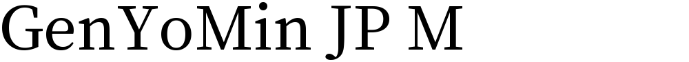 GenYoMin JP M
