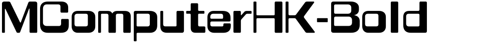 MComputerHK-Bold