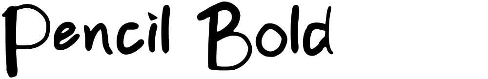 Pencil Bold
