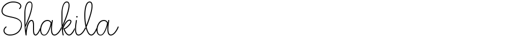 Shakila