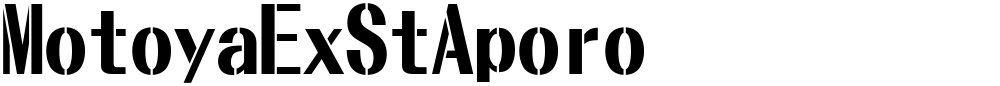 MotoyaExStAporo