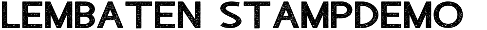 Lembaten StampDemo
