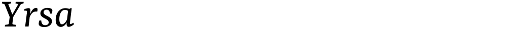 Yrsa