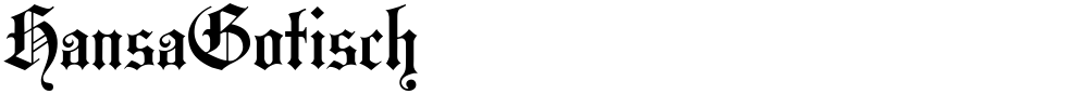 HansaGotisch