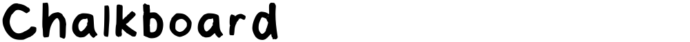 Chalkboard