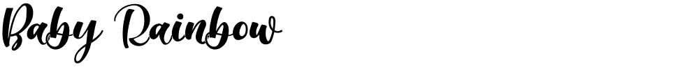 Baby Rainbow