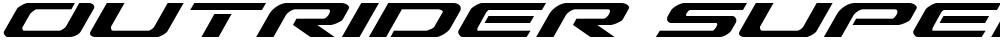 Outrider Super-Italic