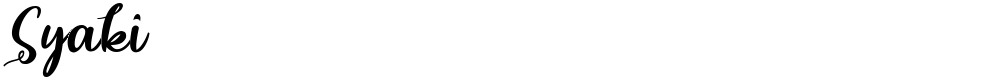 Syaki