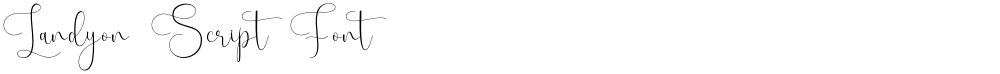 Landyon Script Font