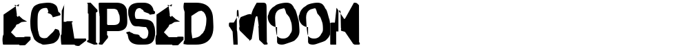 Eclipsed Moon