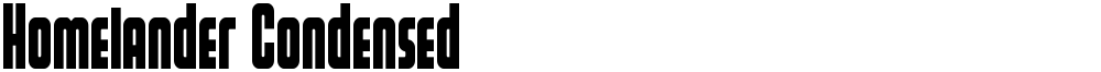 Homelander Condensed