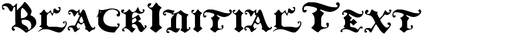 BlackInitialText