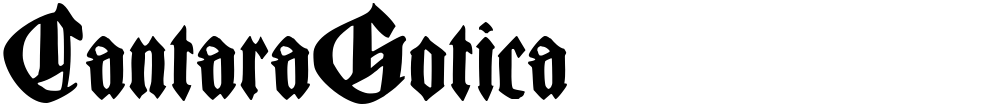 CantaraGotica