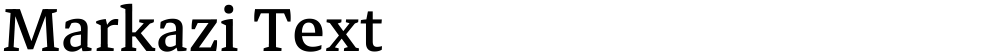 Markazi Text