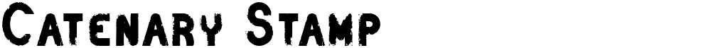 Catenary Stamp