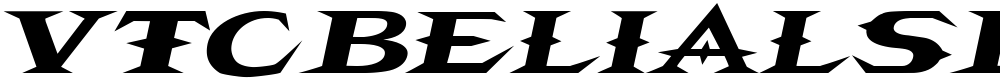 VTCBelialsBladeItalic