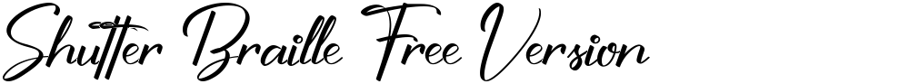 Shutter Braille Free Version