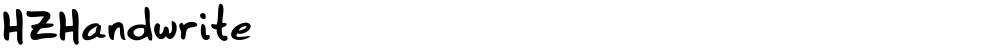 HZHandwrite