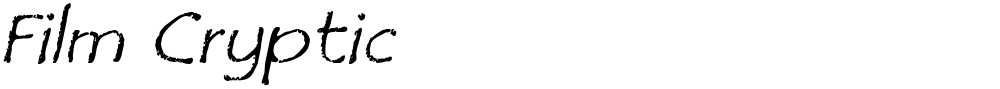 Film Cryptic